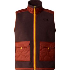 The North Face - Sweatshirts en fleeces - M Royal Arch Bodywarmer Coal Brown/Brandy Brown voor Heren - Maat S - Bruin