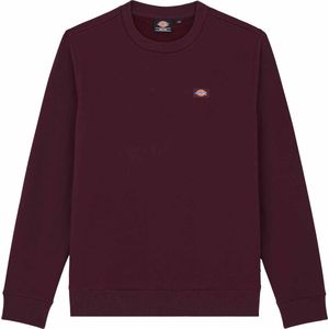 Dickies - Sweatshirts en fleeces - Oakport Sweatshirt Maroon voor Heren - Maat L - Bruin