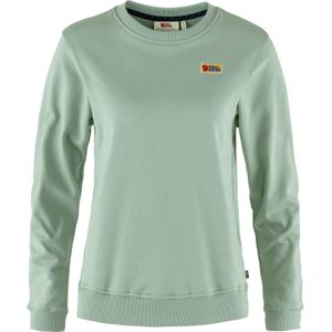 Fjall Raven - Dames sweatshirts en fleeces - Vardag Sweater W Misty Green voor Dames van Katoen - Maat L - Groen