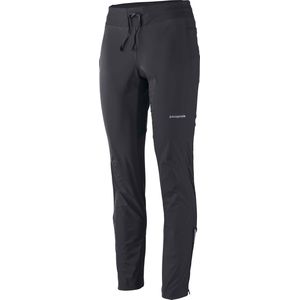 Patagonia - Trail / Running dameskleding - W's Wind Shield Pants Black voor Dames - Maat L - Zwart