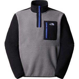 The North Face - Sweatshirts en fleeces - M Yumiori 1/4 Zip Smoked Pearl/TNF Black voor Heren - Maat L - Grijs