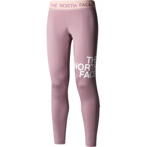 The North Face - Trail / Running dameskleding - W Flex Mid Rise Tight Fawn Grey voor Dames - Maat M - Paars