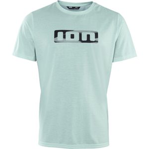 Ion - Mountainbike kleding - Bike Jersey Ionic SS Dr M Electric Green  voor Heren van Katoen - Maat L - Blauw