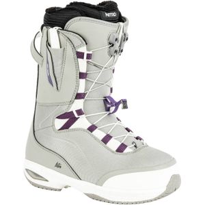 Nitro - Dames snowboardschoenen - Faint Tls Grey-Purple voor Dames - Maat 25 - Grijs