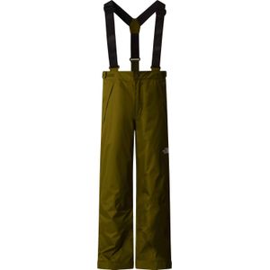 The North Face - Kinder skibroeken - Teen Snowquest Suspender Pant Forest Olive voor Unisex - Kindermaat XXL - Groen