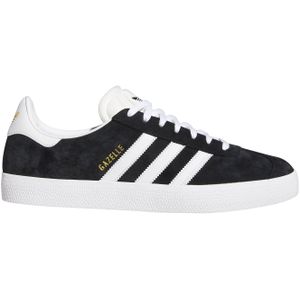 Adidas Original - Sneakers - Gazelle Adv Core Black Cloud White Gold Metallic voor Heren - Maat 8 UK - Zwart