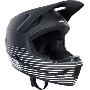 Ion - MTB helmen - Helmet Scrub Amp Black voor Unisex - Maat 58-60 cm - Zwart