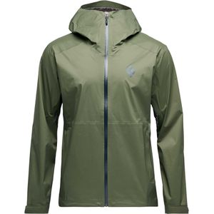 Black Diamond - Wandel- en bergsportkleding - M Fineline Stretch Shell Tundra voor Heren - Maat M - Groen