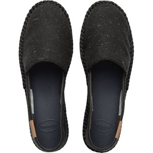 Havaianas - Sandalen en slippers - Origine lV Black voor Heren - Maat 45 - Zwart