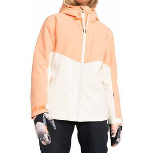 Roxy - Dames ski jassen - Winter Haven Jacket Peach Pink voor Dames - Maat M - Roze