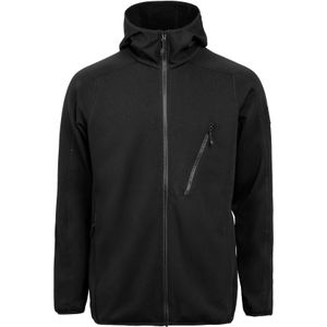 The Mountain Studio - Fleeces - Tech Fleece Hood Black Onyx voor Heren - Maat M - Zwart