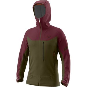 Dynafit - Wandel- en bergsportkleding - Radical Softshell Jkt M Burgundy voor Heren van Softshell - Maat XL - Rood
