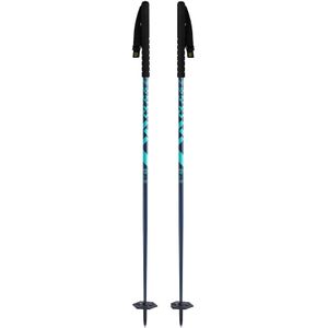 Blackcrows - Skistokken - Oxus Dark Blue voor Unisex van Aluminium - Maat 135 cm - Blauw