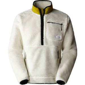 The North Face - Sweatshirts en fleeces - M Extreme Pile Pullover Gardenia White/Sulphur Moss voor Heren - Maat L - Wit