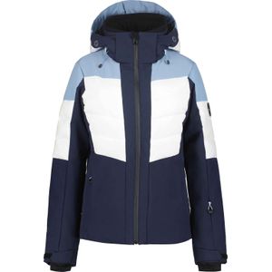 Icepeak - Dames ski jassen - Florala W Bleu Fonce voor Dames - Maat 36 FR - Marine blauw