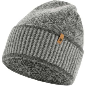Fjall Raven - Snow Beanie - Muts - Grijs - Van 100% Wol