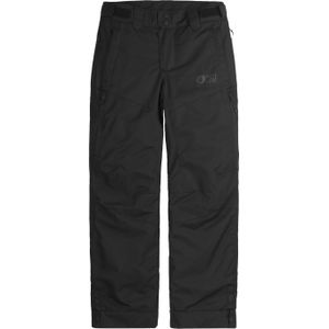 Picture Organic Clothing - Kinder skibroeken - Time Pants Black voor Unisex - Kindermaat 8 jaar - Zwart