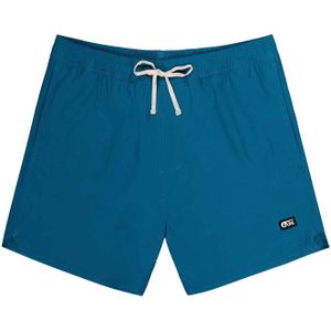 Picture Organic Clothing - Zwemkleding en poncho's - Piau Solid 15 Boardshort Roc Blue voor Heren - Maat M - Blauw