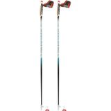 TSL Outdoor - Nordic-walking stokken - Tactil C70 Spike Crossover voor Unisex - Maat 125 cm - Wit