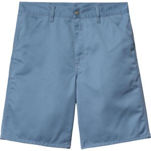 Carhartt - Korte broeken - Simple Short Sorrent voor Heren van Katoen - Maat 33 US - Blauw