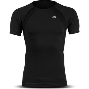 BV Sport - Trail / Running kleding - Haut Technique R-Tech Evo2 Court Noir voor Heren - Maat M - Zwart