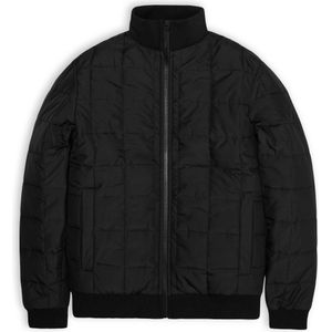 Rains - Jassen - Liner High Neck Jacket Black voor Heren - Maat L - Zwart