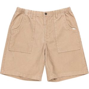 Element - Korte broeken - Solace Cord Chino Short Khaki voor Heren - Maat M - Beige