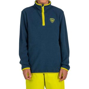 Rossignol - Kinder fleeces / donsjassen - Jr Strawpile Fleece Hz Dark Navy voor Unisex - Kindermaat 12 jaar - Marine blauw