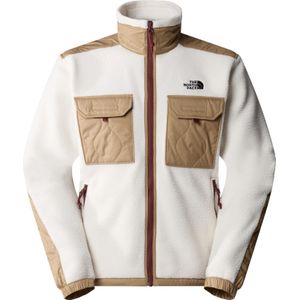 The North Face - Sweatshirts en fleeces - M Royal Arch F/Z Jacket White Dune/Kelp Tan voor Heren - Maat M - Beige