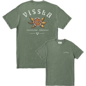 Vissla - Inklines Cosmic Wash SS Tee - T-shirt - Kaki