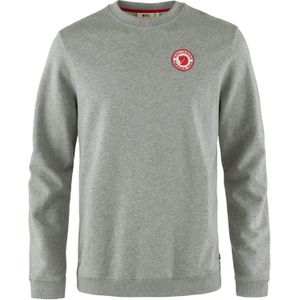 Fjall Raven - Sweatshirts en fleeces - 1960 Logo Badge Sweater M Grey Melange voor Heren van Katoen - Maat XL - Grijs