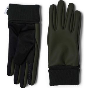 Rains - Accessoires - Gloves Green voor Heren - Maat M - Kaki