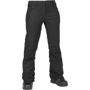 Volcom - Dames skibroeken - Genus Stretch Pant Black voor Dames - Maat M - Zwart