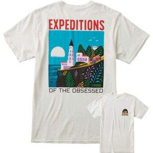 Roark - T-shirts - Expeditions Of The Obsessed Off White voor Heren van Katoen - Maat L - Wit