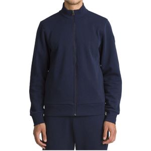 Rossignol - Sweatshirts en fleeces - Logo Sweat FZ FL Dark Navy voor Heren van Katoen - Maat S - Marine blauw
