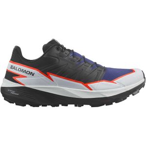 Salomon - Trailschoenen - Thundercross Surf The Web/Black/Fiery Coral voor Heren - Maat 7 UK - Blauw