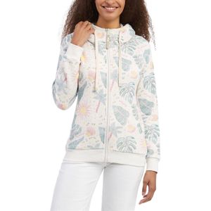 Ragwear - Dames sweatshirts en fleeces - Fllow Print Beige voor Dames van Katoen - Maat M