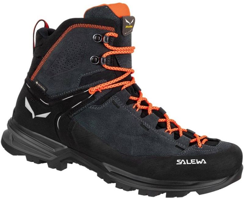 Salewa - Heren wandelschoenen - Mtn Trainer 2 Mid Gtx M Onyx/Black voor Heren - Maat 8 UK - Grijs