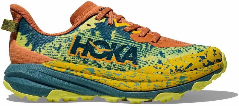 Hoka - Speedgoat 6 - Wandelschoenen - Terra Cotta/Mountain Fog - Dubbellaags Mesh