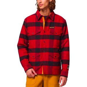 Columbia - High Cascades Shirt Jacket - Rood - Herenoverhemd