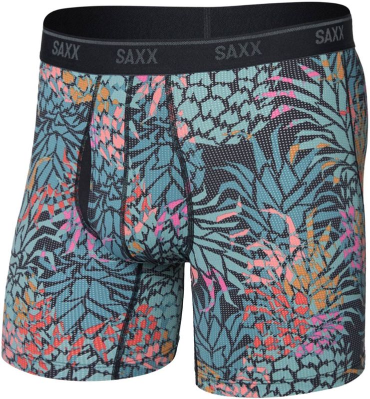 Saxx Underwear - Quest Quick-Dry Mesh - Boxershorts - Blauw