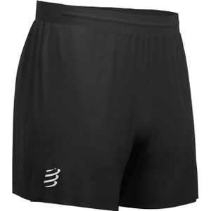 Compressport - Trail / Running kleding - Performance Short Black voor Heren - Maat L - Zwart