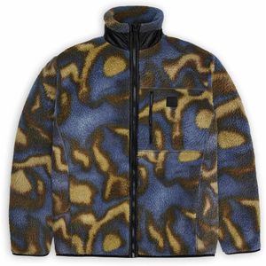 Rains - Sweatshirts en fleeces - Yermo Fleece Jacket Morph voor Heren van Nylon - Maat L - Blauw