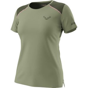 Dynafit - Trail / Running dameskleding - Sky Shirt W Sage voor Dames - Maat M - Groen
