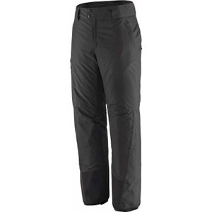Patagonia - Skibroeken - M's Insulated Powder Town Pants Black voor Heren van Gerecycled Polyester - Maat M - Zwart