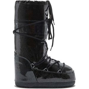 Moonboot - AprÃ¨s-skischoenen - Moon Boot Icon Glitter Black voor Dames - Maat 35-38 - Zwart