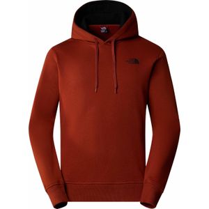 The North Face - Sweatshirts en fleeces - M Seasonal Drew Peak Pullover Brandy Brown voor Heren - Maat S - Rood