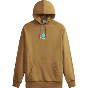 Picture Organic Clothing - Sweatshirts en fleeces - Tread Hoodie Chocolate voor Heren van Katoen - Maat M - Bruin
