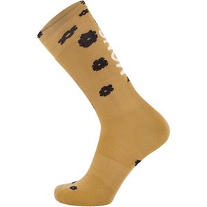 Mons Royale - Atlas Merino Snow Sock Aoraki Lily Toffee - Skisokken - Unisex - Wol