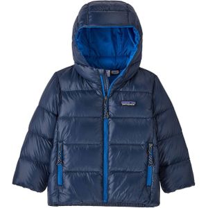 Patagonia - Kinder fleeces / donsjassen - Baby Hi-Loft Down Sweater Hoody New Navy voor Unisex - Kindermaat 2 jaar - Marine blauw